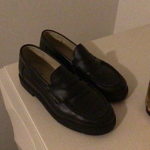 Boys 100% Leather Dress Shoes Worn Once